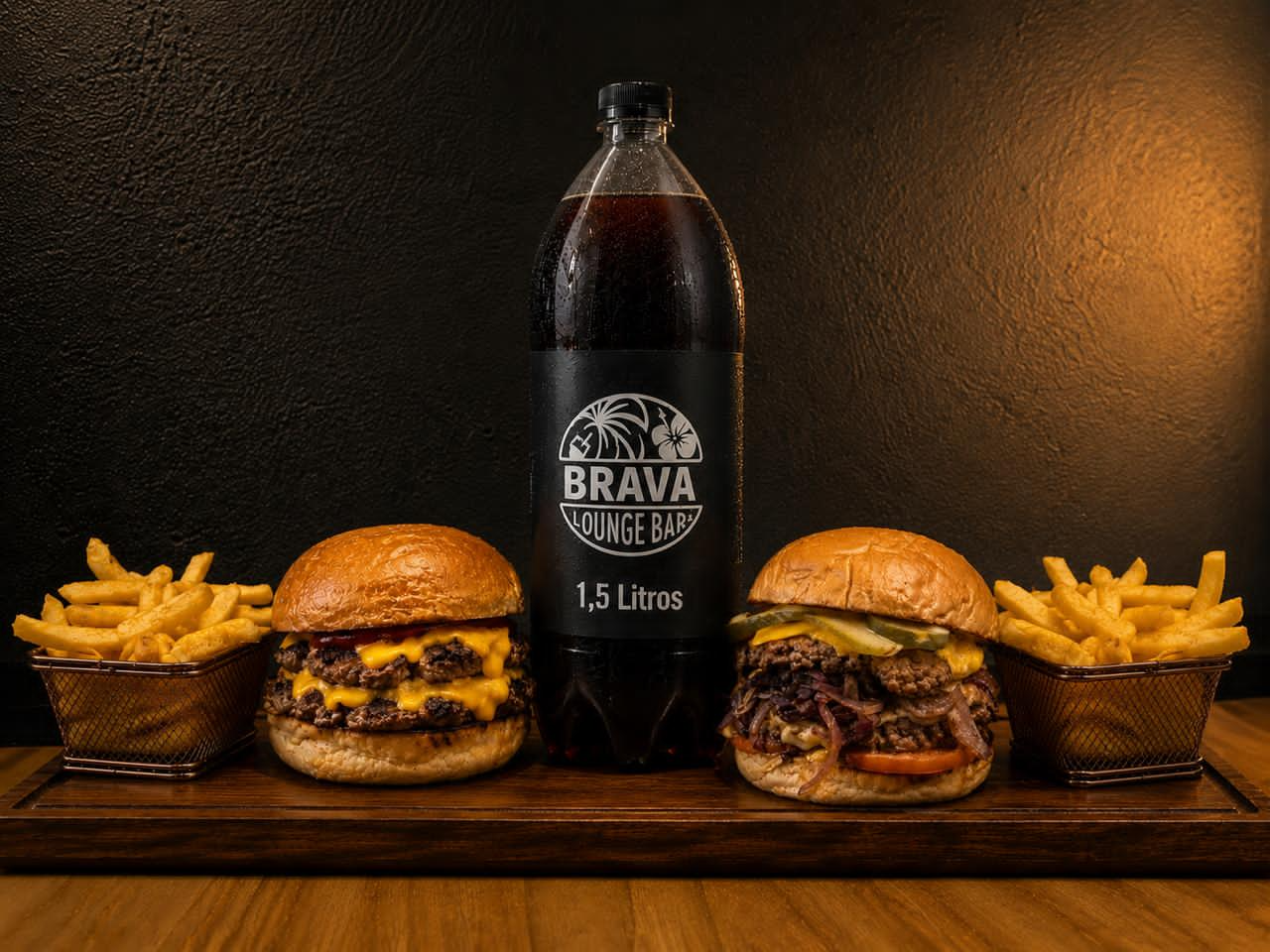 2 HAMBURGUESA  + BEBIDA 1,5 lt