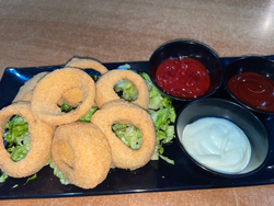 AROS DE CEBOLLA REBOZADOS