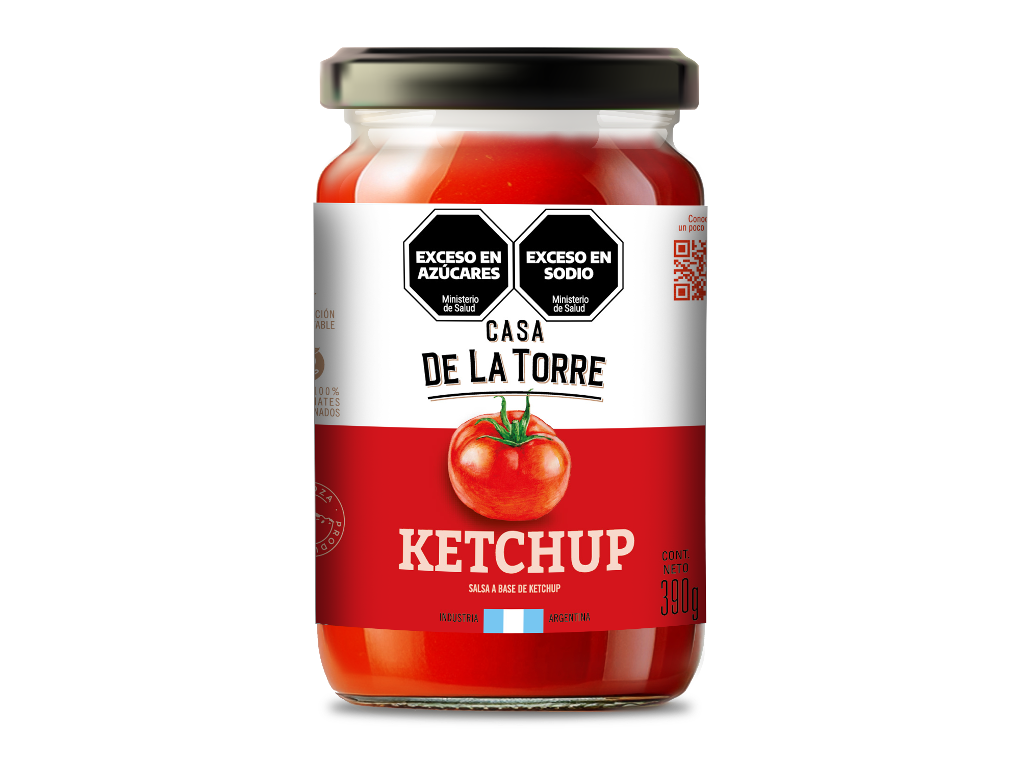 CASA DE LA TORRE KETCHUP 390G