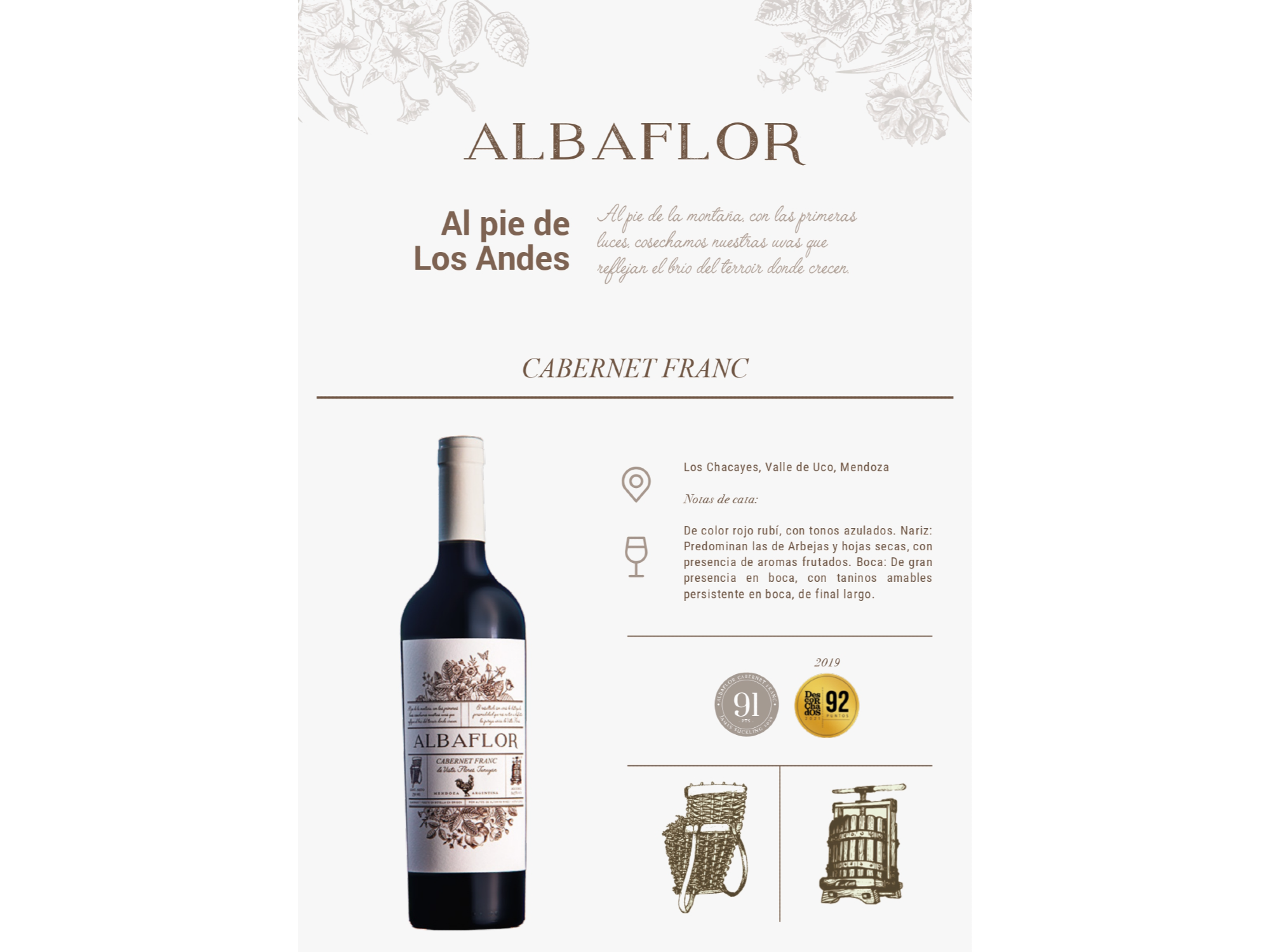 ALBAFLOR CABERNET FRANC
