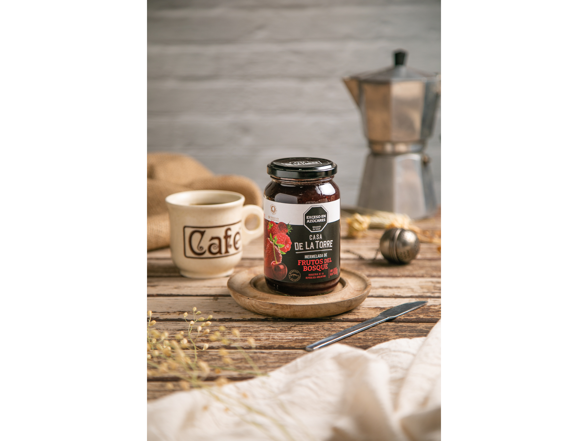 CASA DE LA TORRE MERMELADA DE FRUTOS DEL BOSQUE 400G