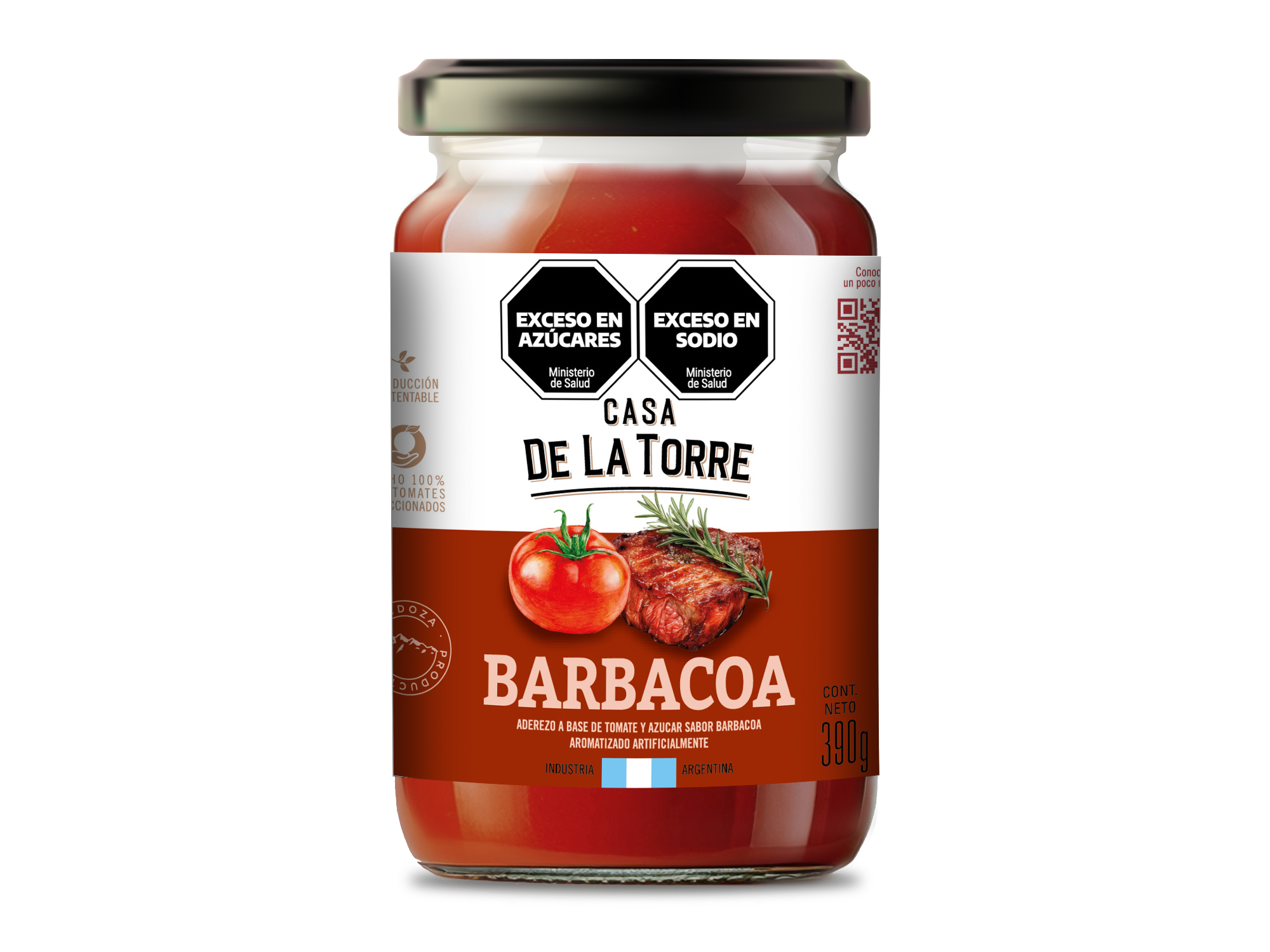 CASA DE LA TORRE BARBACOA 390G
