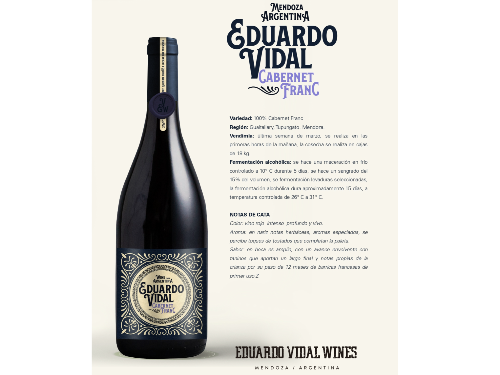 EDUARDO VIDAL CABERNET FRANC