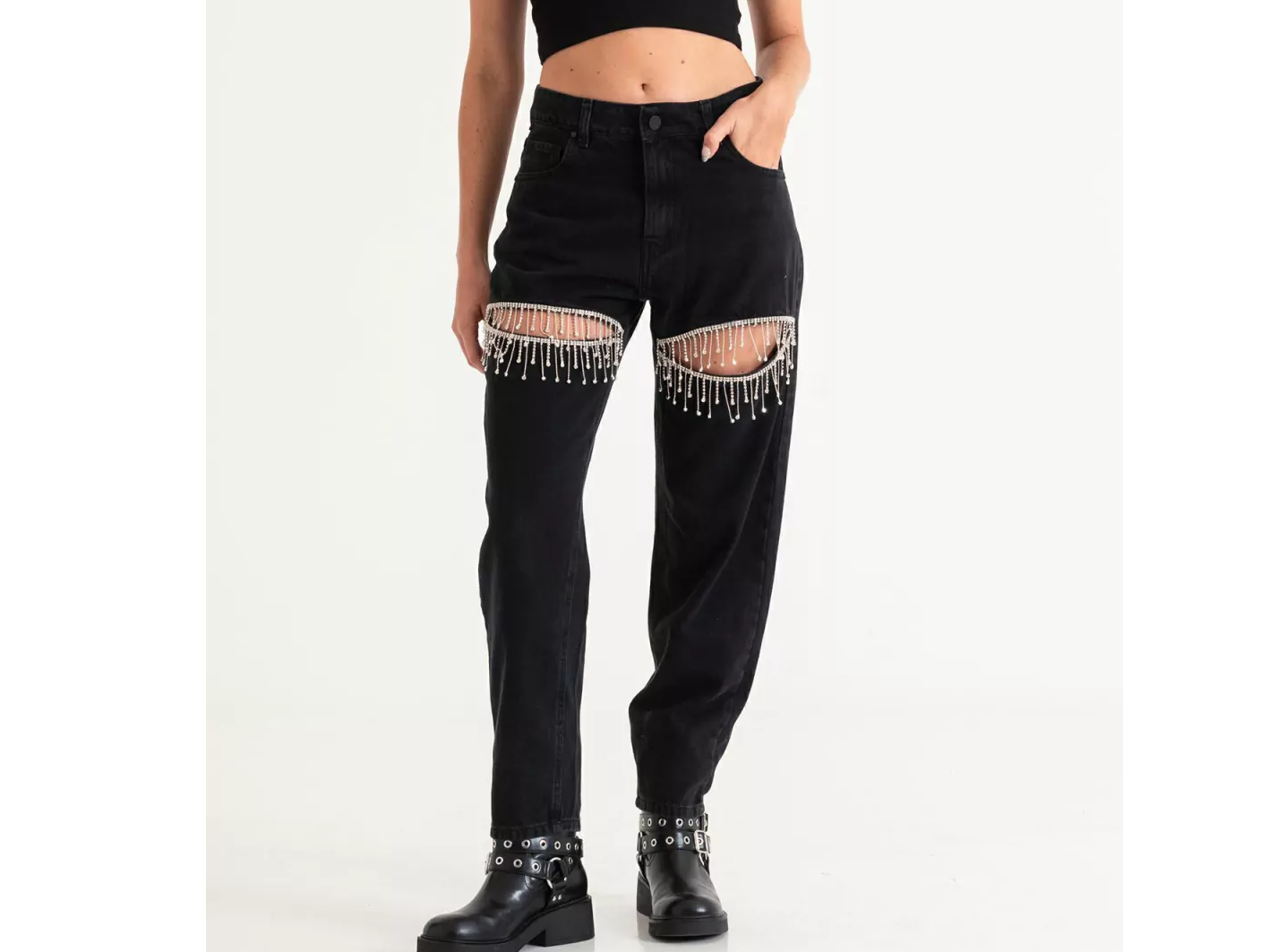 MOM FIT STRAS TAYLOR