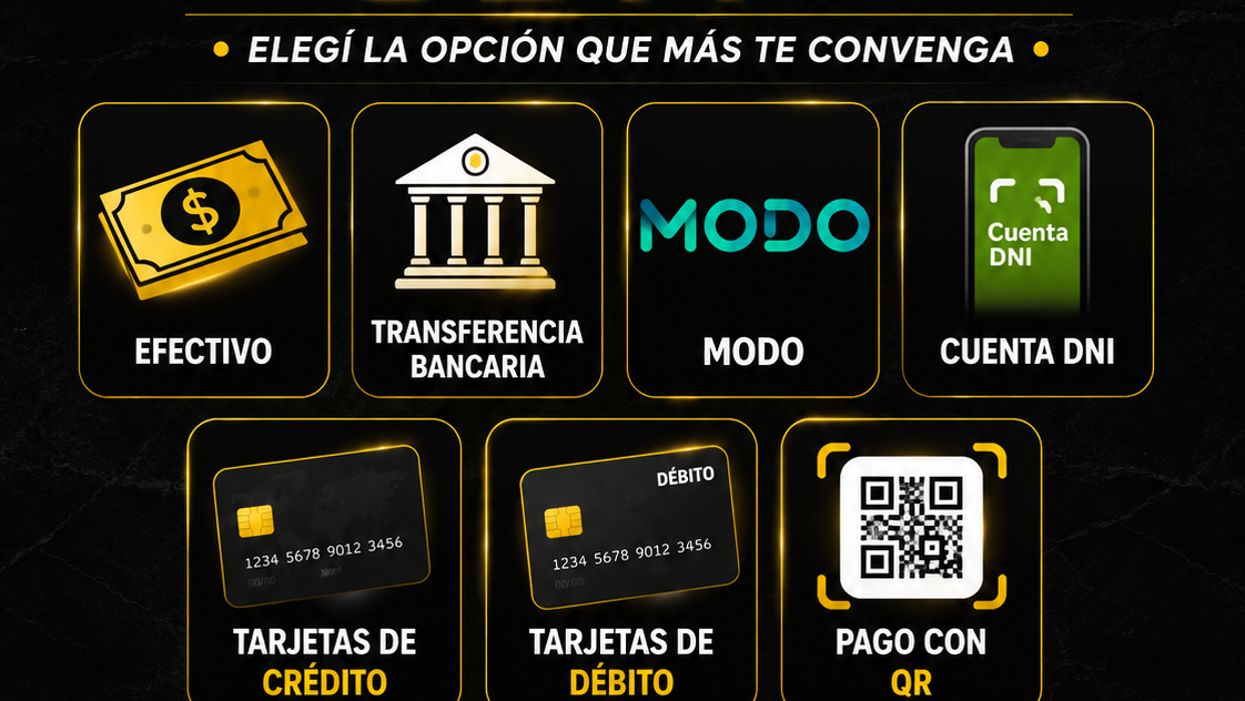 FORMAS DE PAGO
