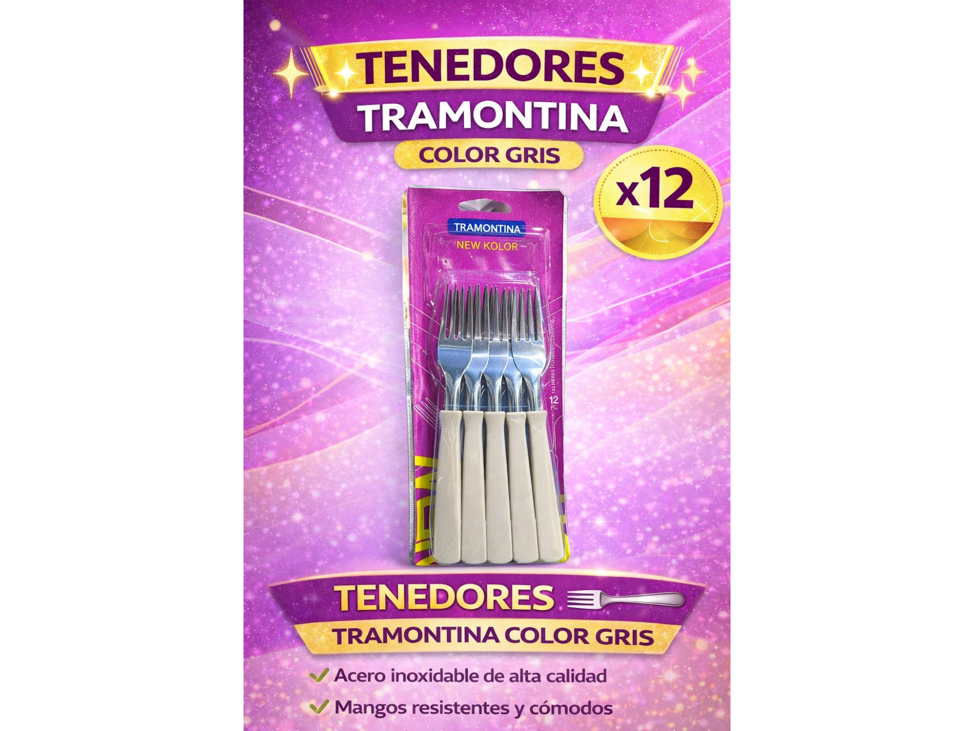 SET DE TENEDORES X 12 TRAMONTINA