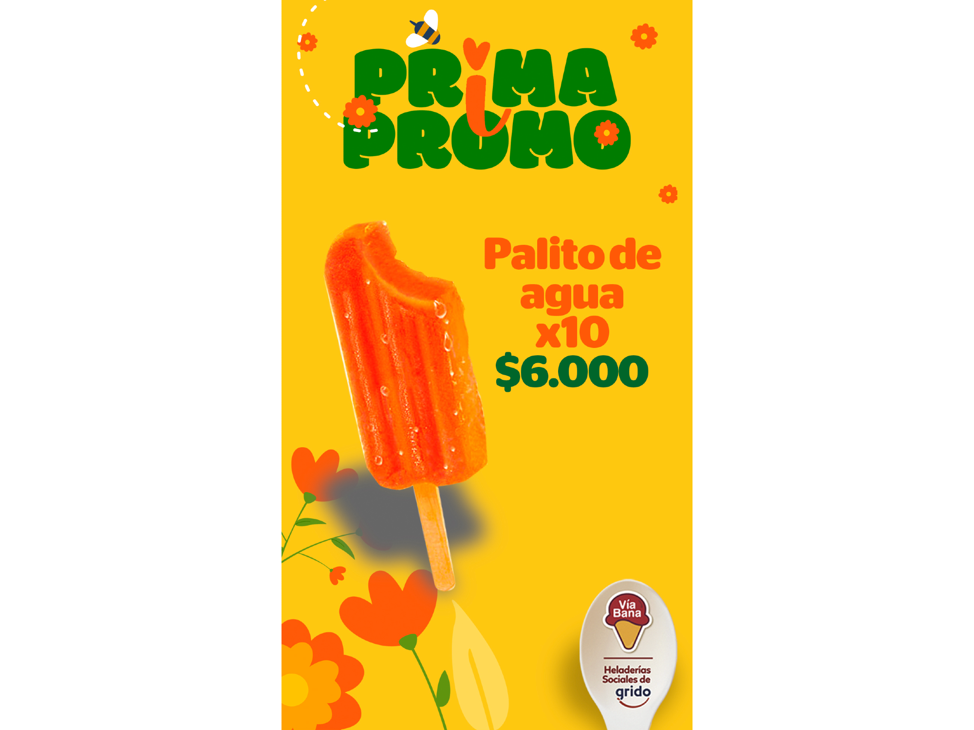 Palito de agua x 10