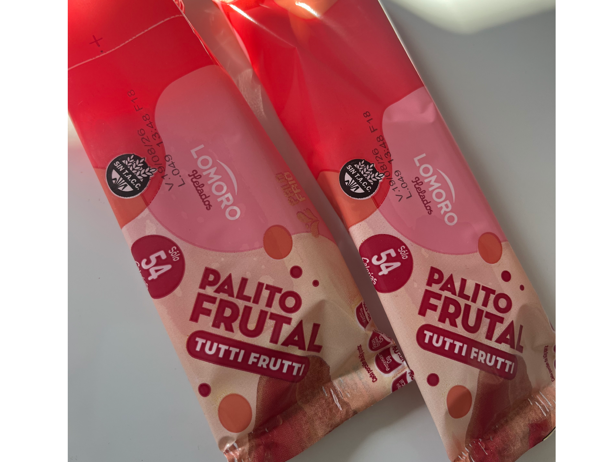 Palito agua tutii frutti