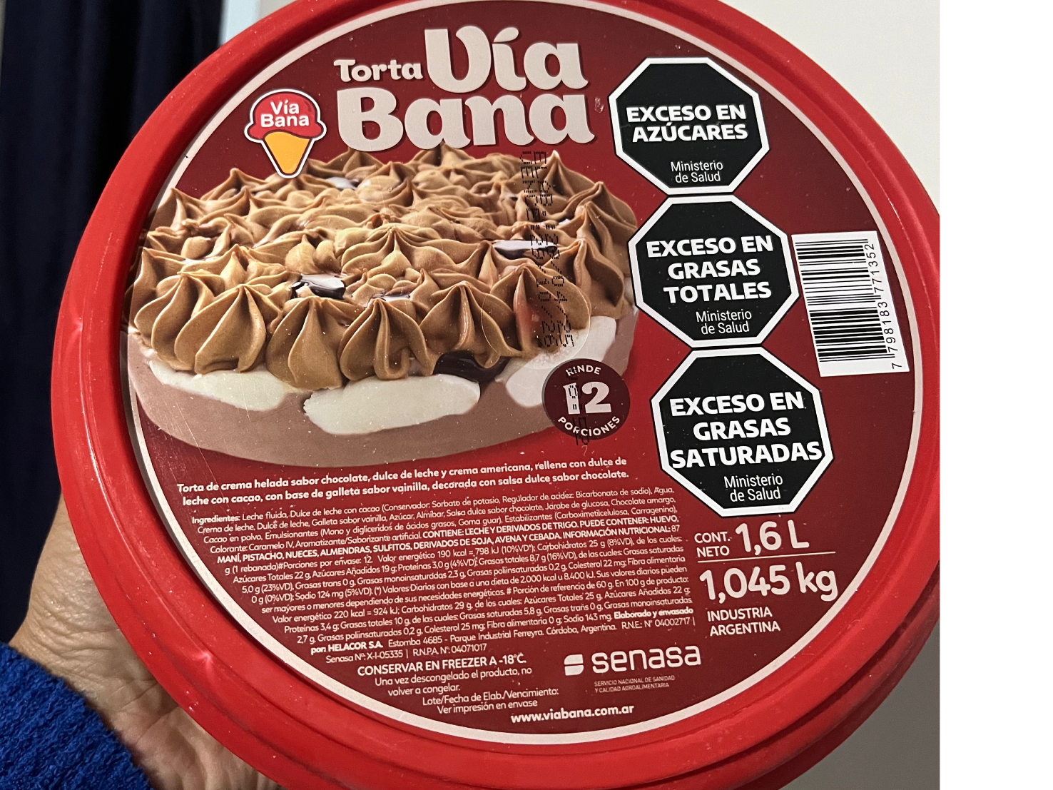 Torta vía Bana