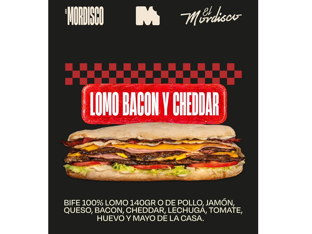 Lomo Bacon & Cheddar
