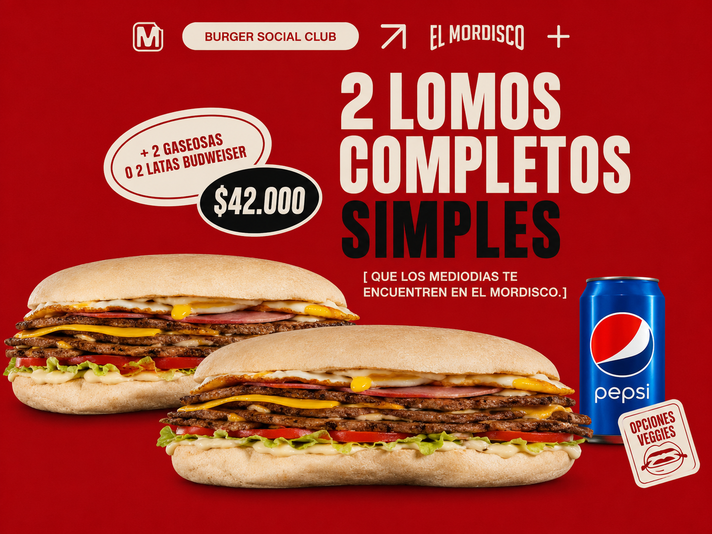 PROMOS DEL MEDIODIA: ¡DUPLA LOMOS!