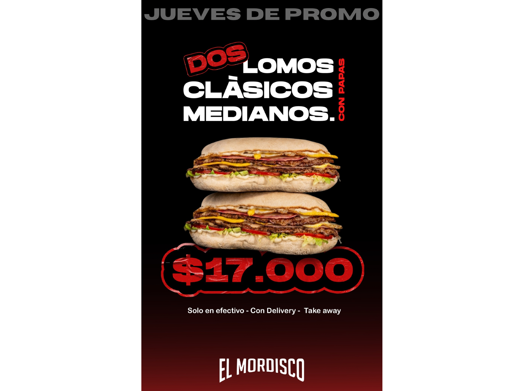 ¡PROMO JUEVES DE LOMOS!