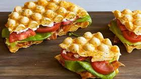BUBBLE WAFFLES SALADOS