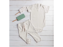 CONJUNTO UNISEX BODY Y PANTALÓN MAR