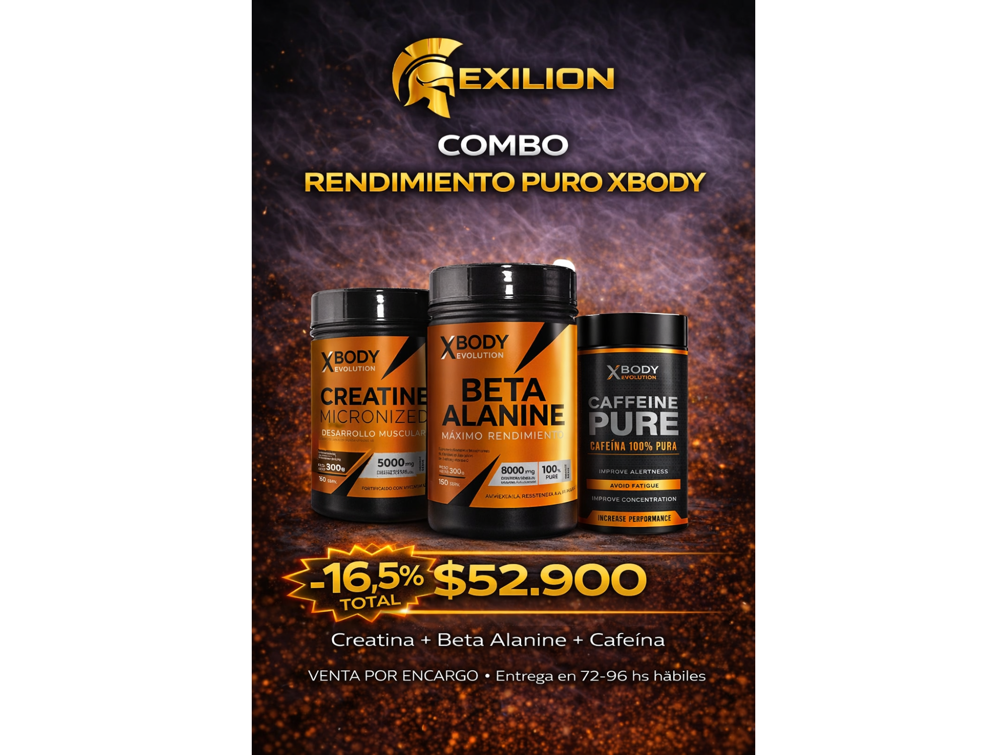 Combo Rendimiento Xbody