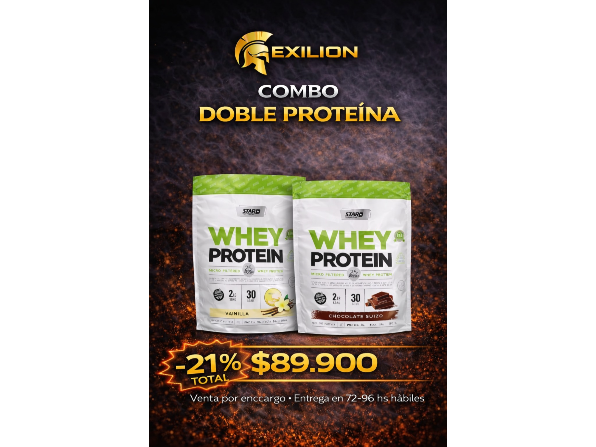 Combo Doble Proteina