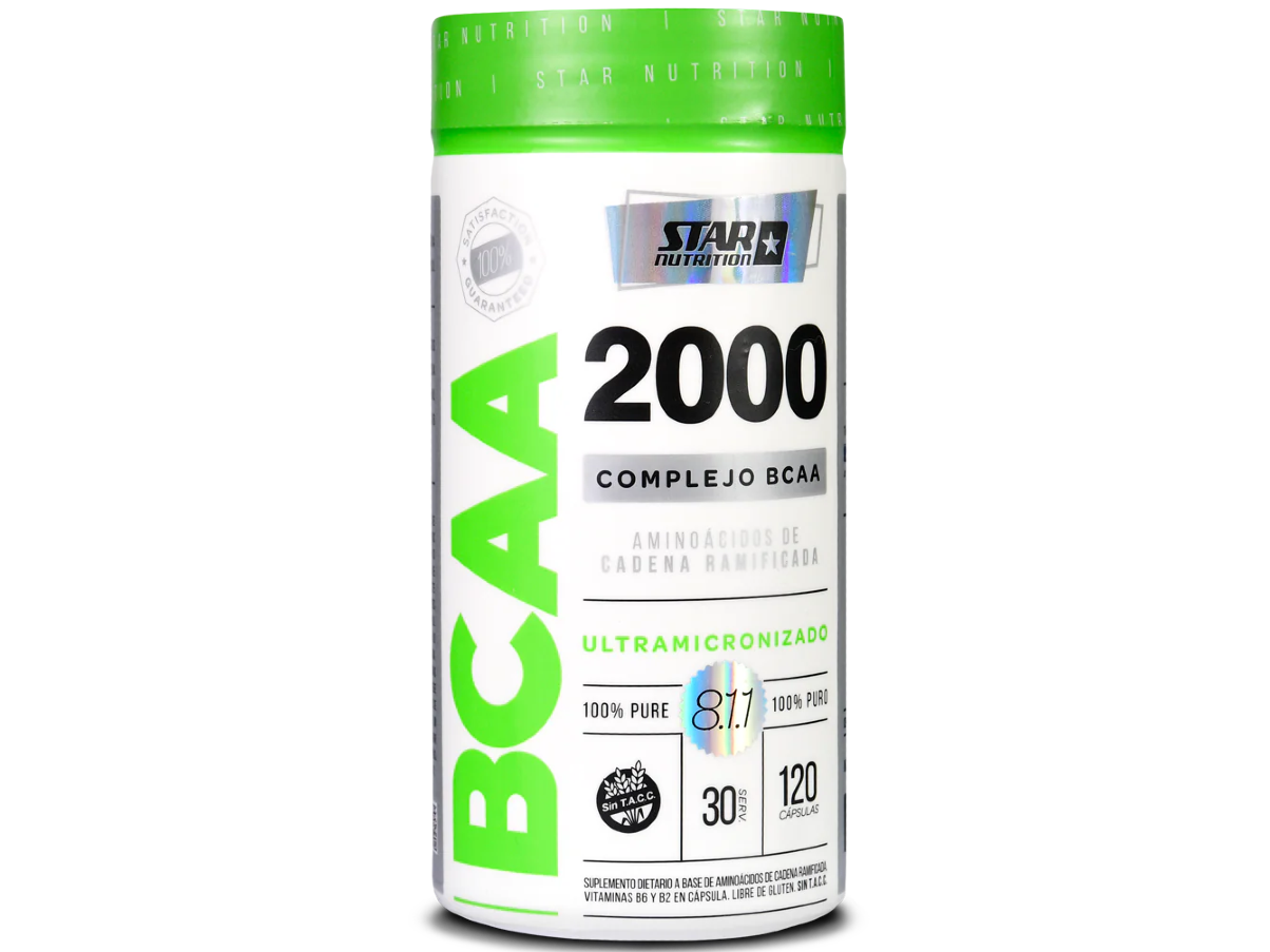 BCAA 2000 - 120 Cápsulas