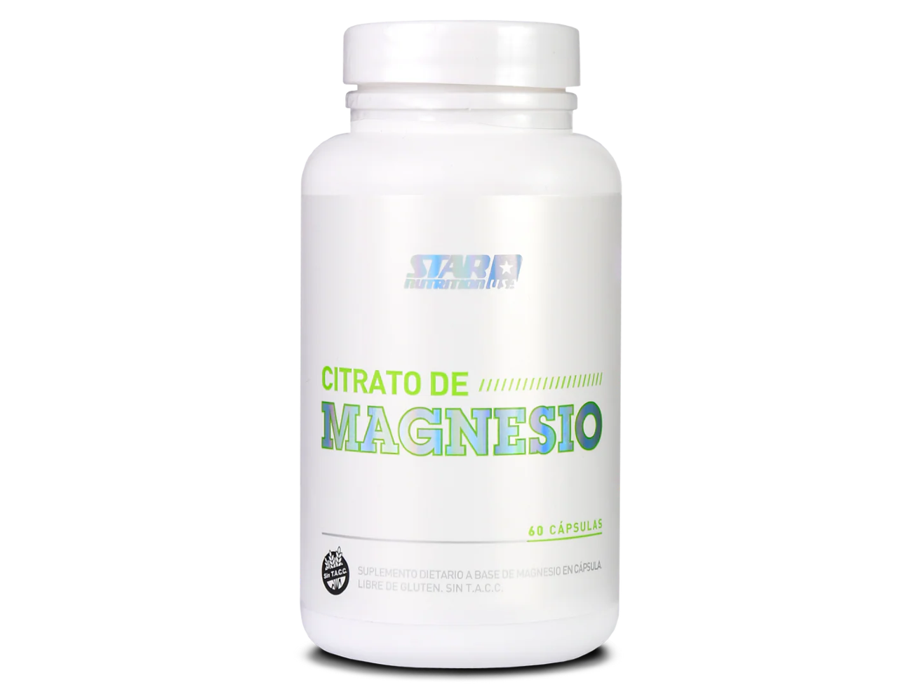 Citrato de Magnesio - 60 Cápsulas