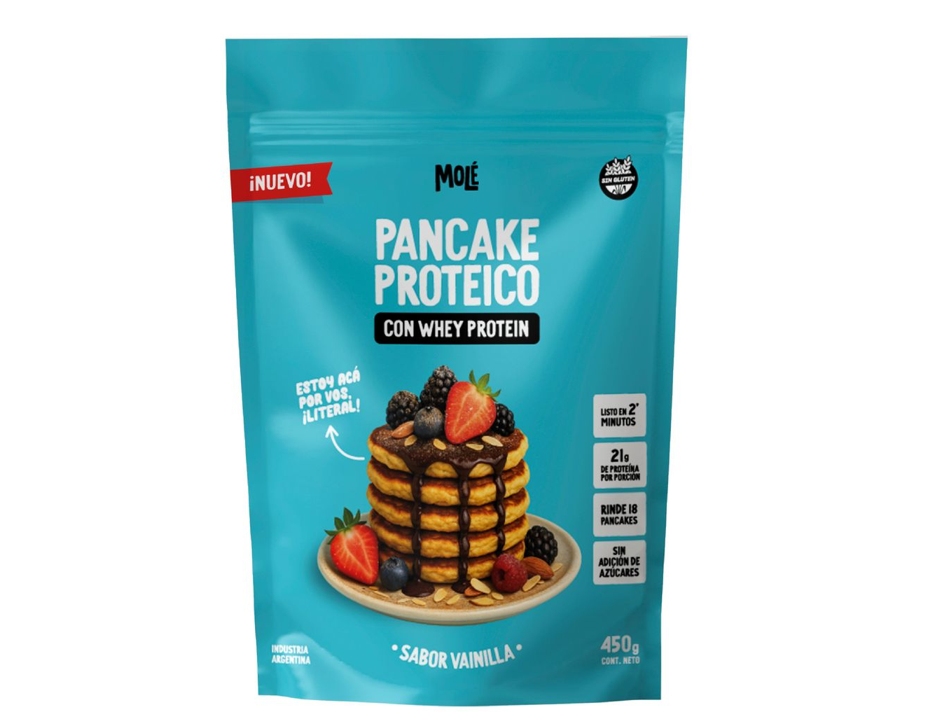 Pancakes Proteicos Vainilla