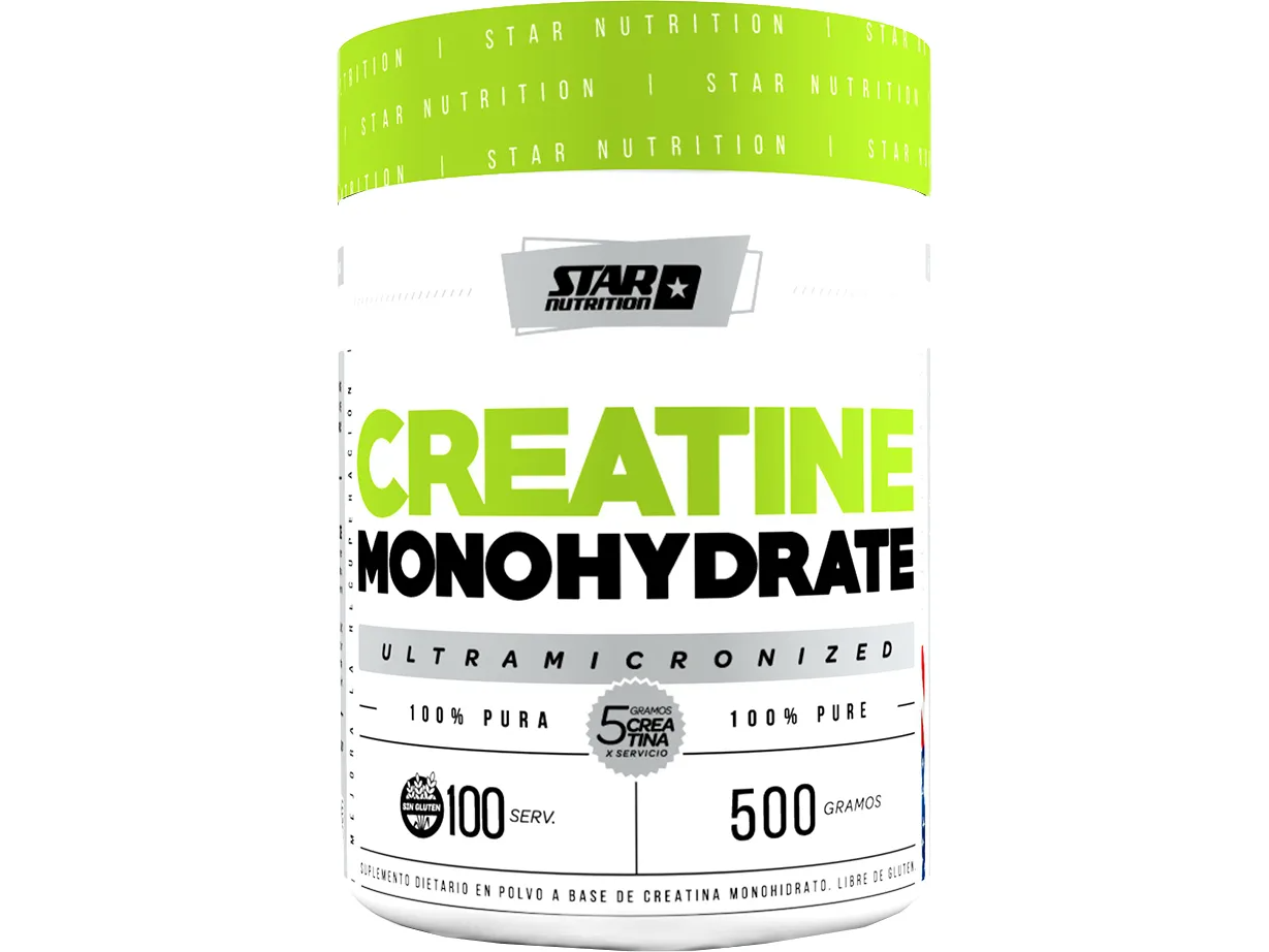 Creatina Monohidrato 500Gs En Pote