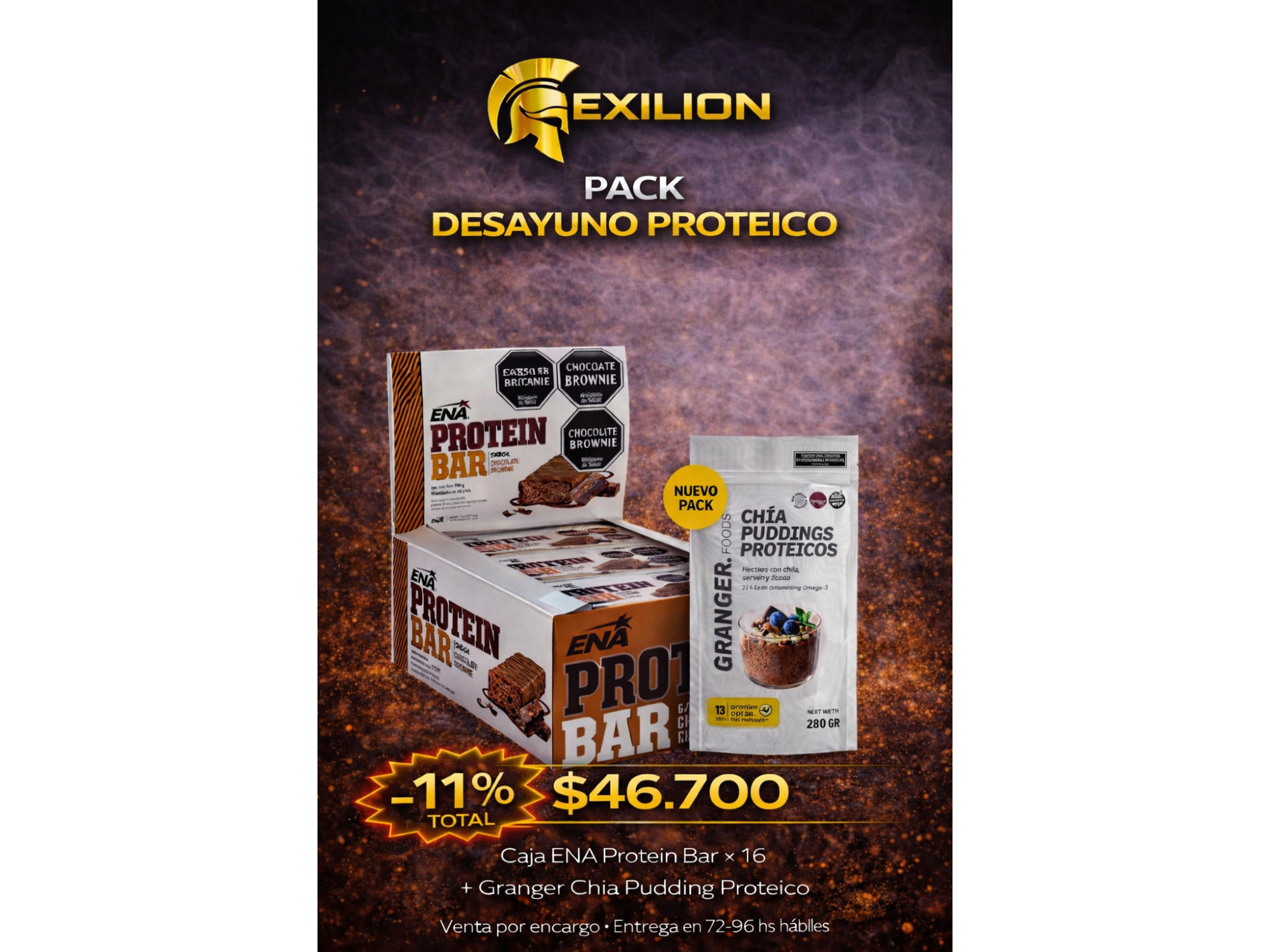 Pack Desayuno Proteico 2