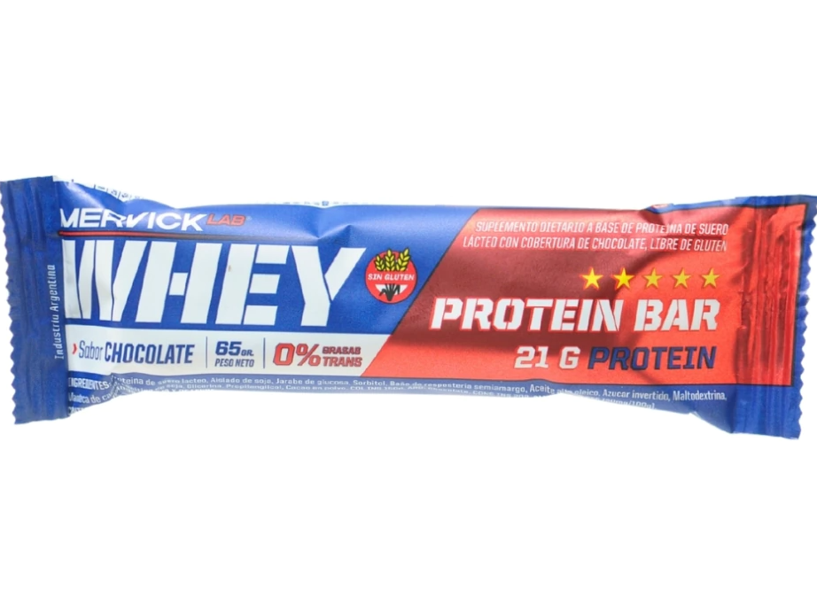 Mervick protein bar 21 gr unidad
