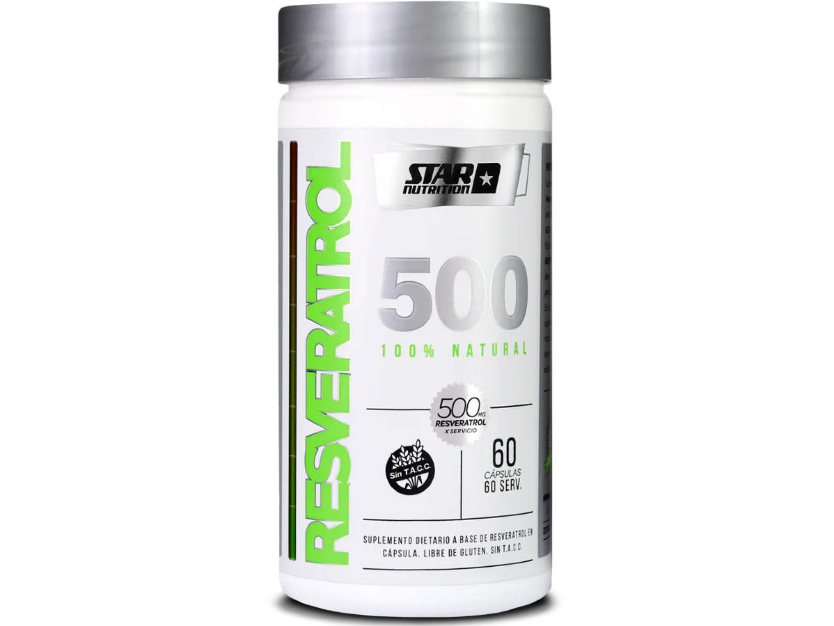 Resveratrol 500 - 60 Cápsulas