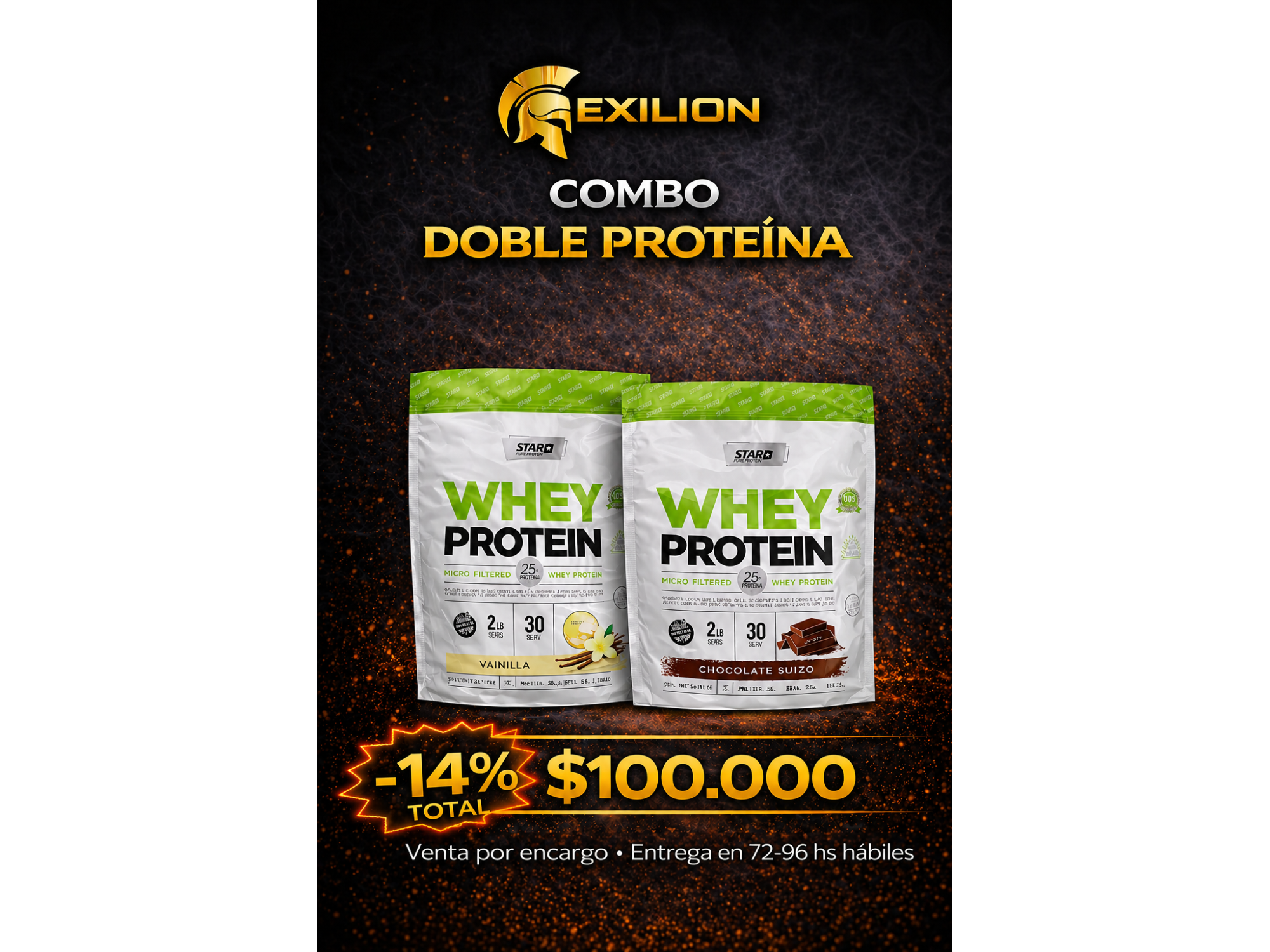Combo Doble Proteina