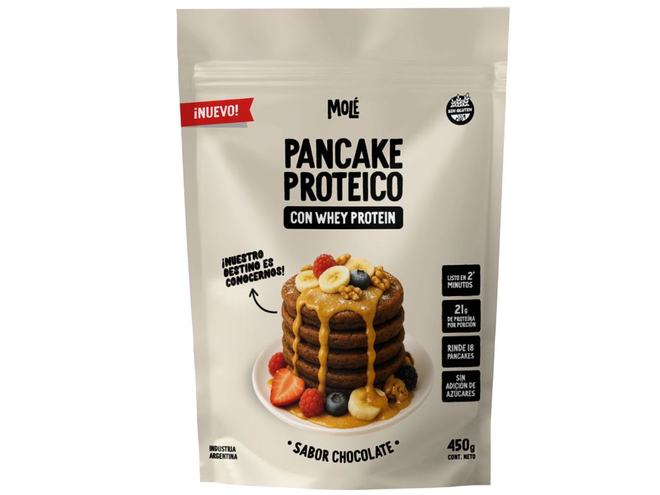 Pancakes Proteicos Chocolate