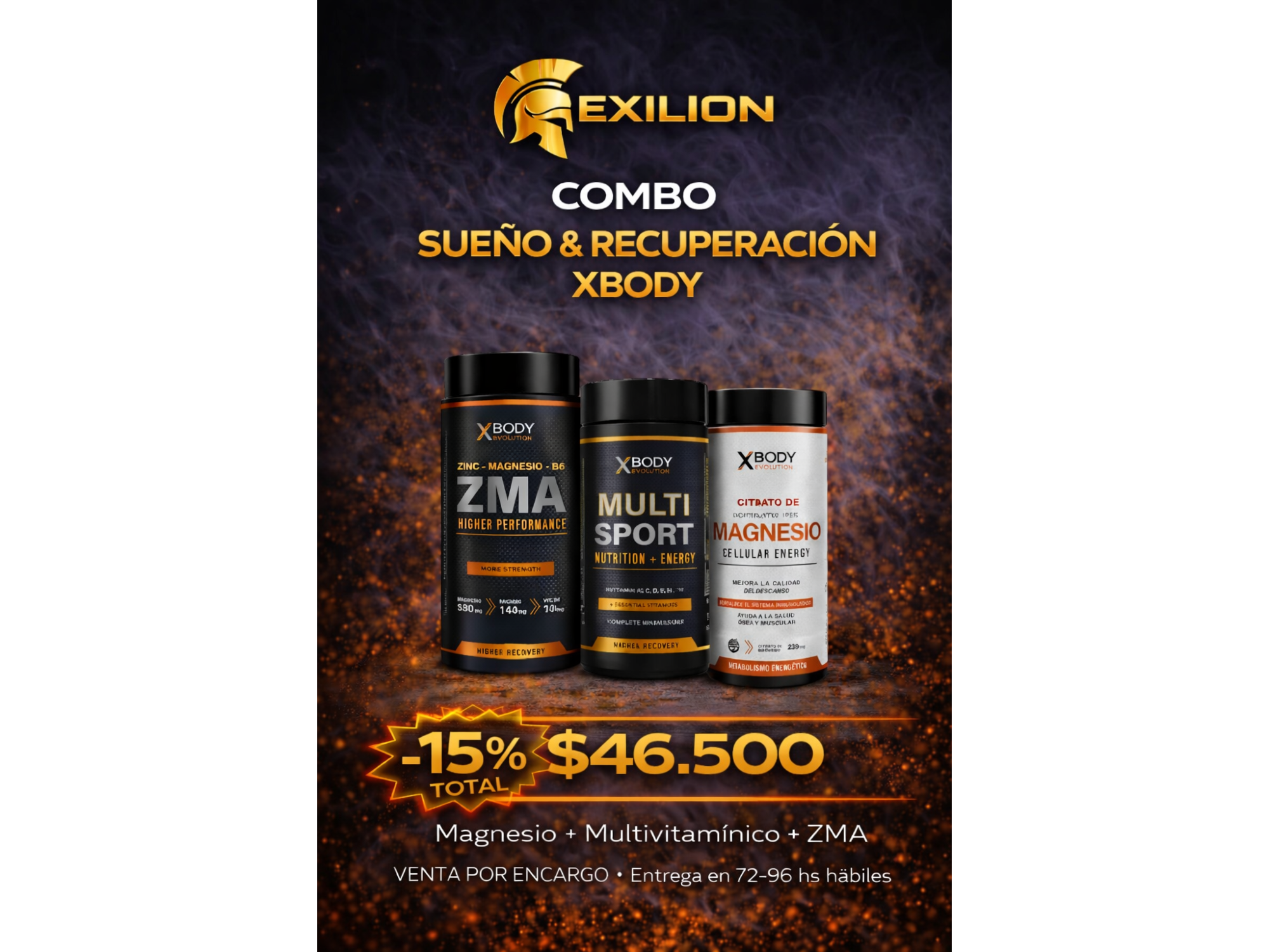 Combo Sueño y Recuperacion XBODy