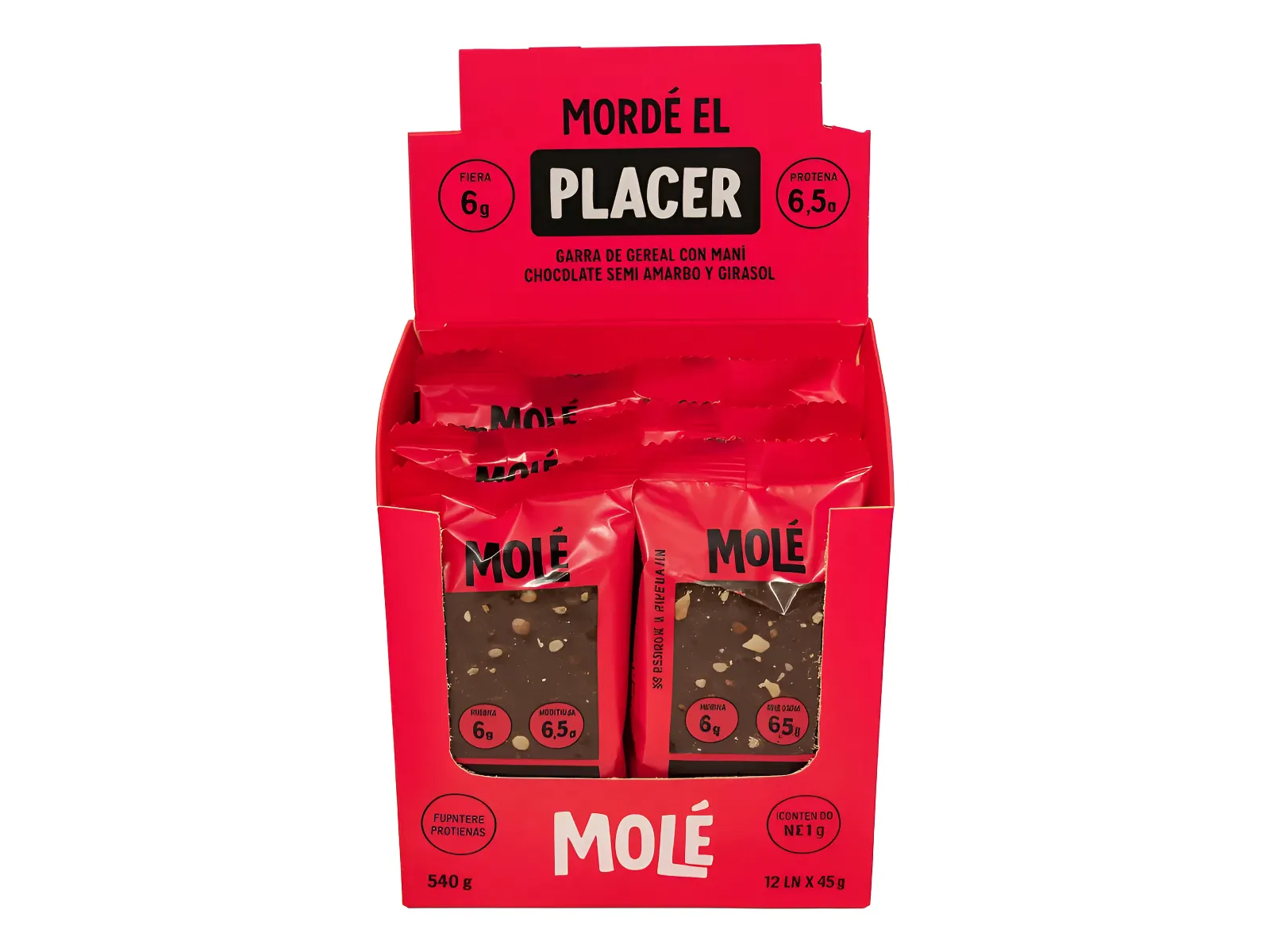 Barritas Molé Placer X 12