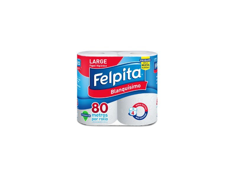 Papel higiénico Felpita x80 mts
