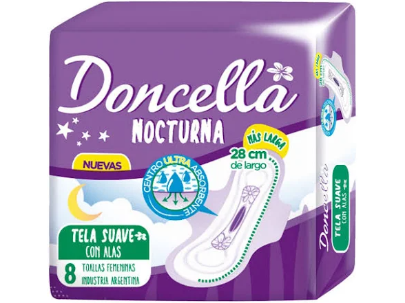 Toalla femeninca Doncella nocturna