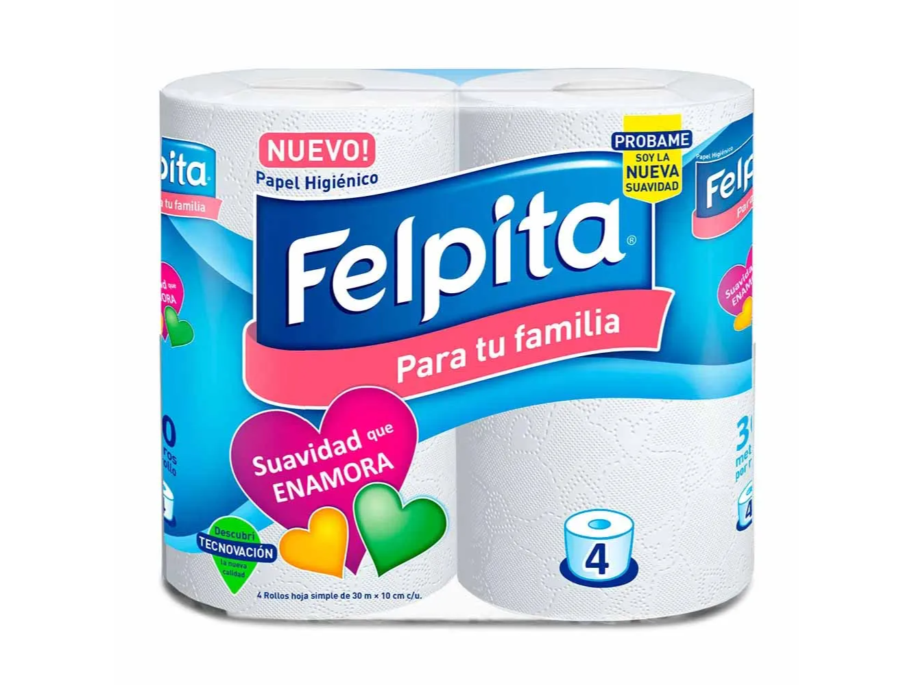 papel hig. Felpita 4x30m