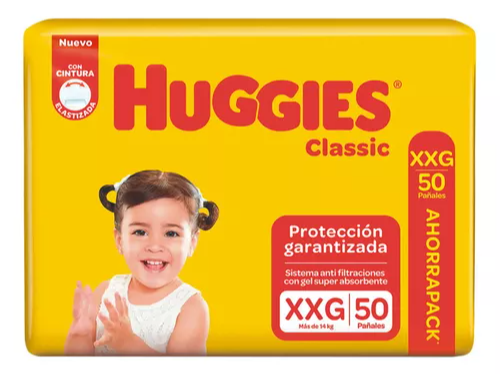 Pañales Huggies amarillo XG | XXG