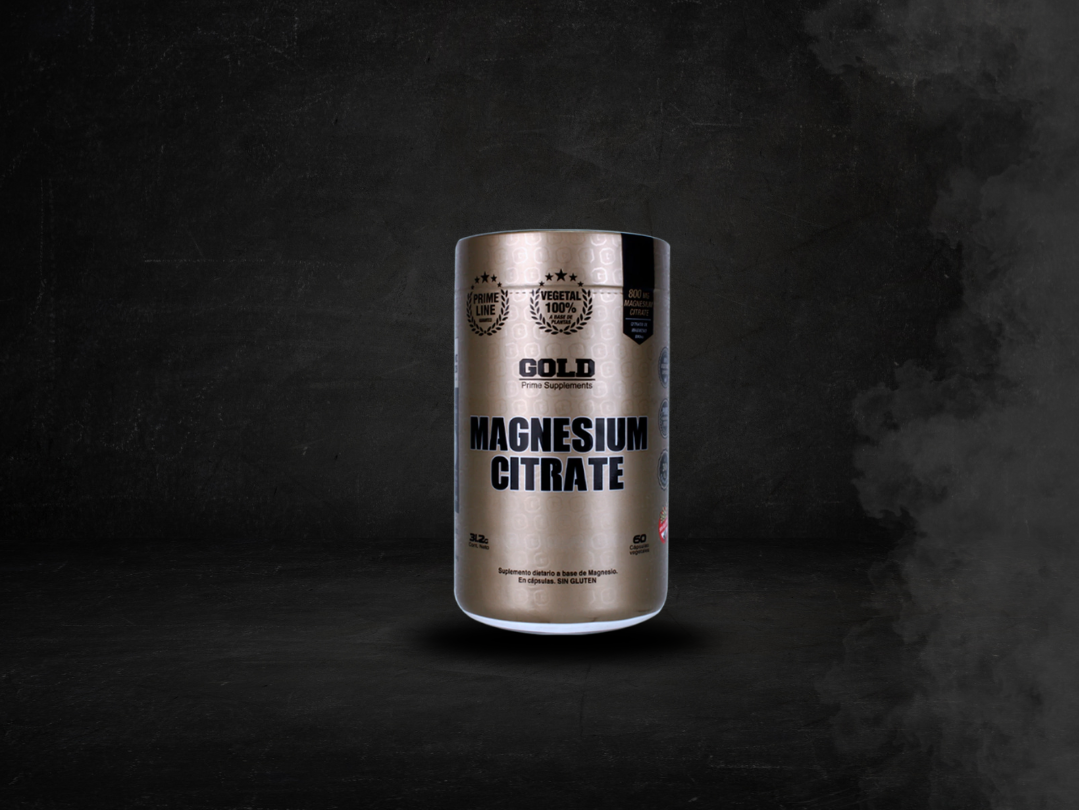 Citrato de Magnesio GOLD NUTRITION