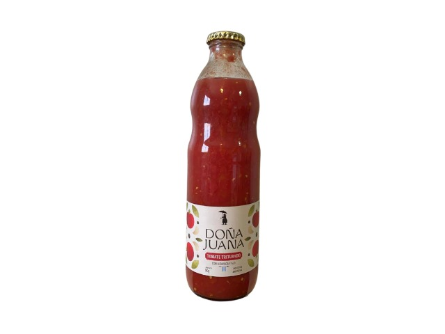 salsa con albahaca y ajo 1lt - doña juana