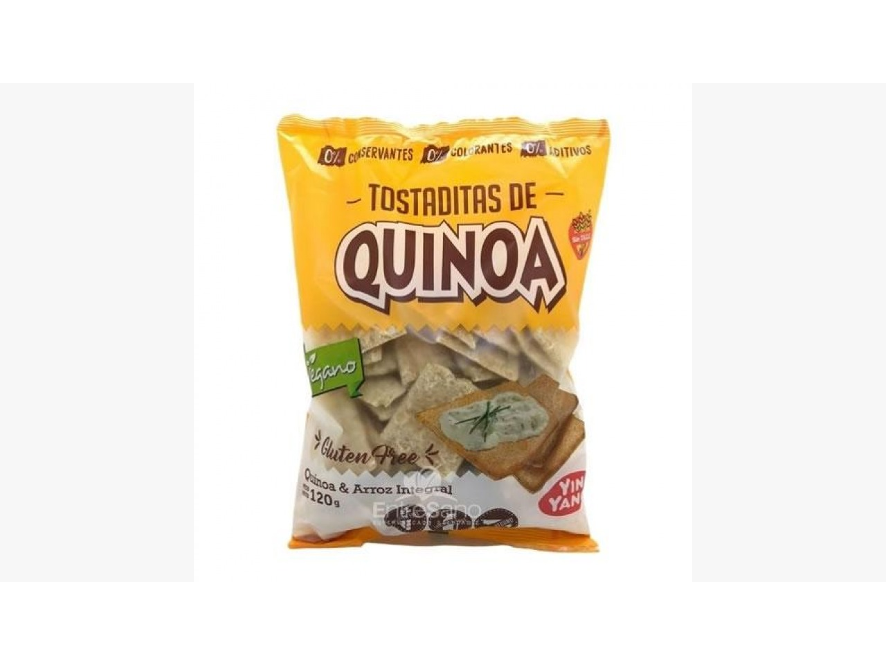 tostaditas de quinoa x120g