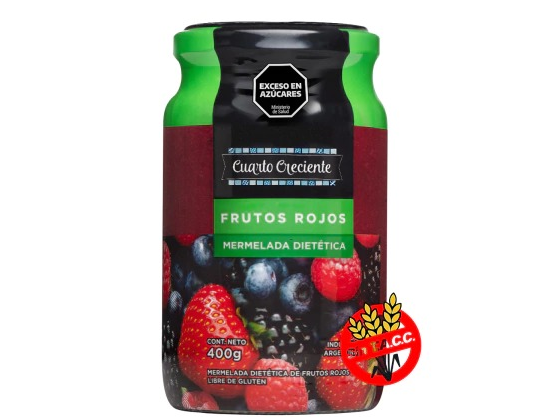 mermelada de frutos rojos 400g