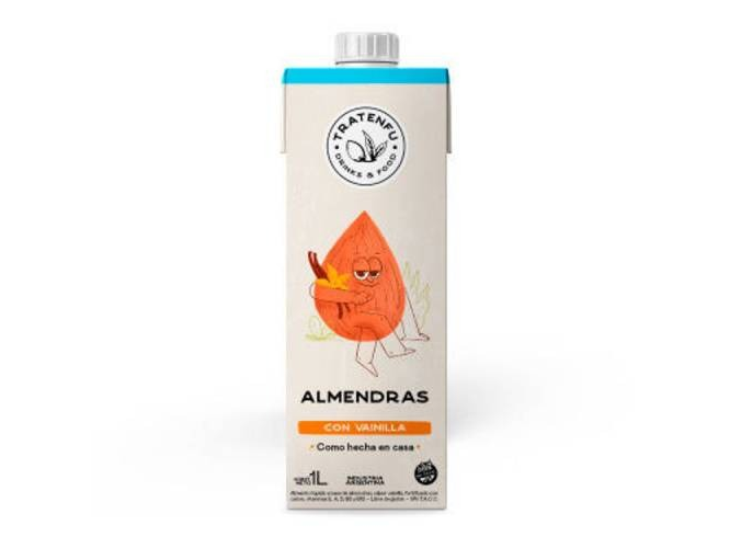 leche de almendras sabor vainilla 1lt