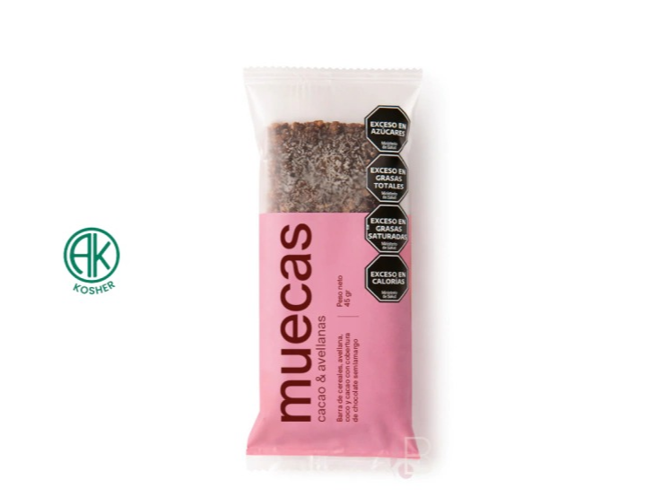 cacao y avellanas 45g