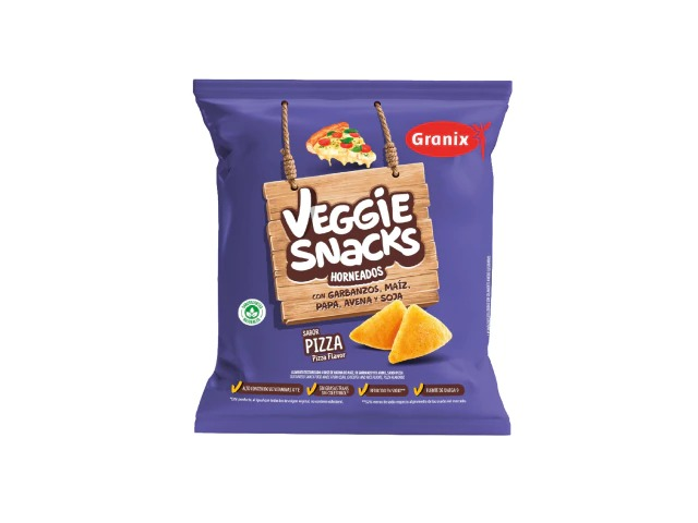 veggie snack de pizza