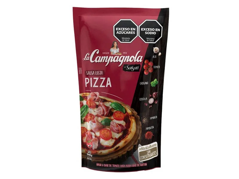 salsa pizza - la campagnola
