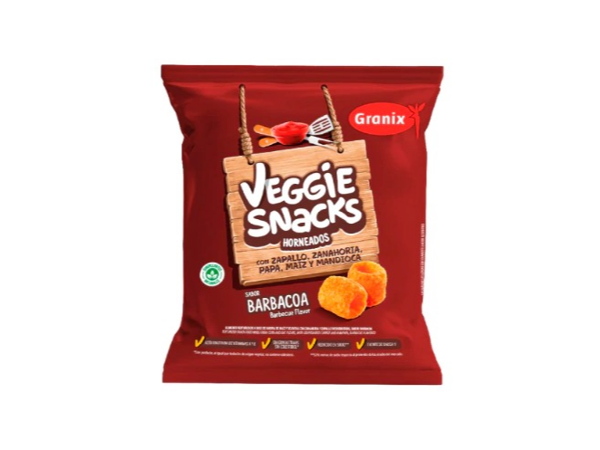 veggie snack de barbacoa