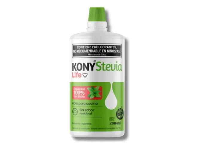 stevia líquida life x200ml - kony