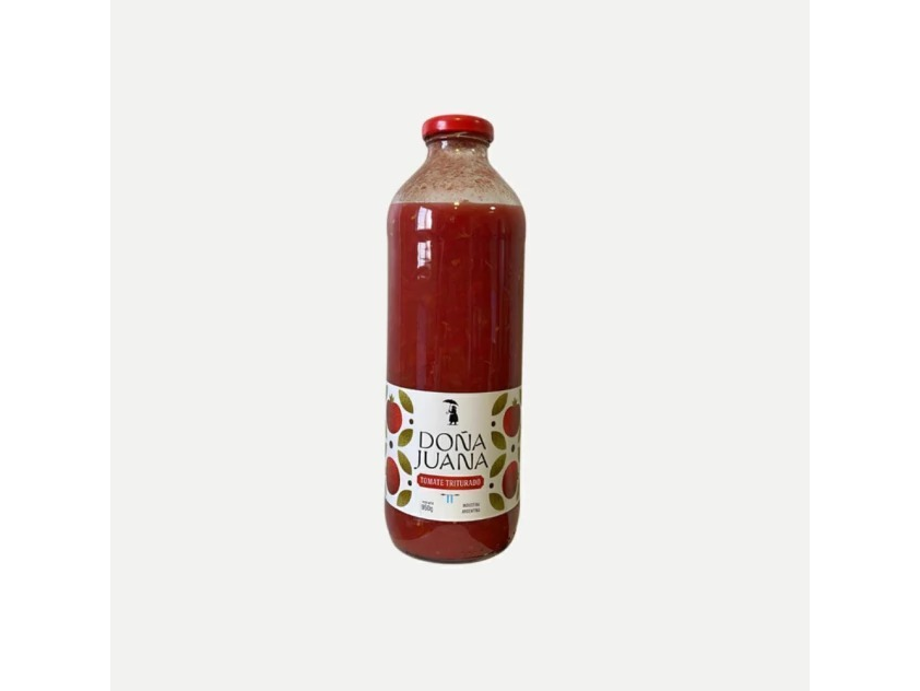 salsa con albahaca y ajo 500g - doña juana