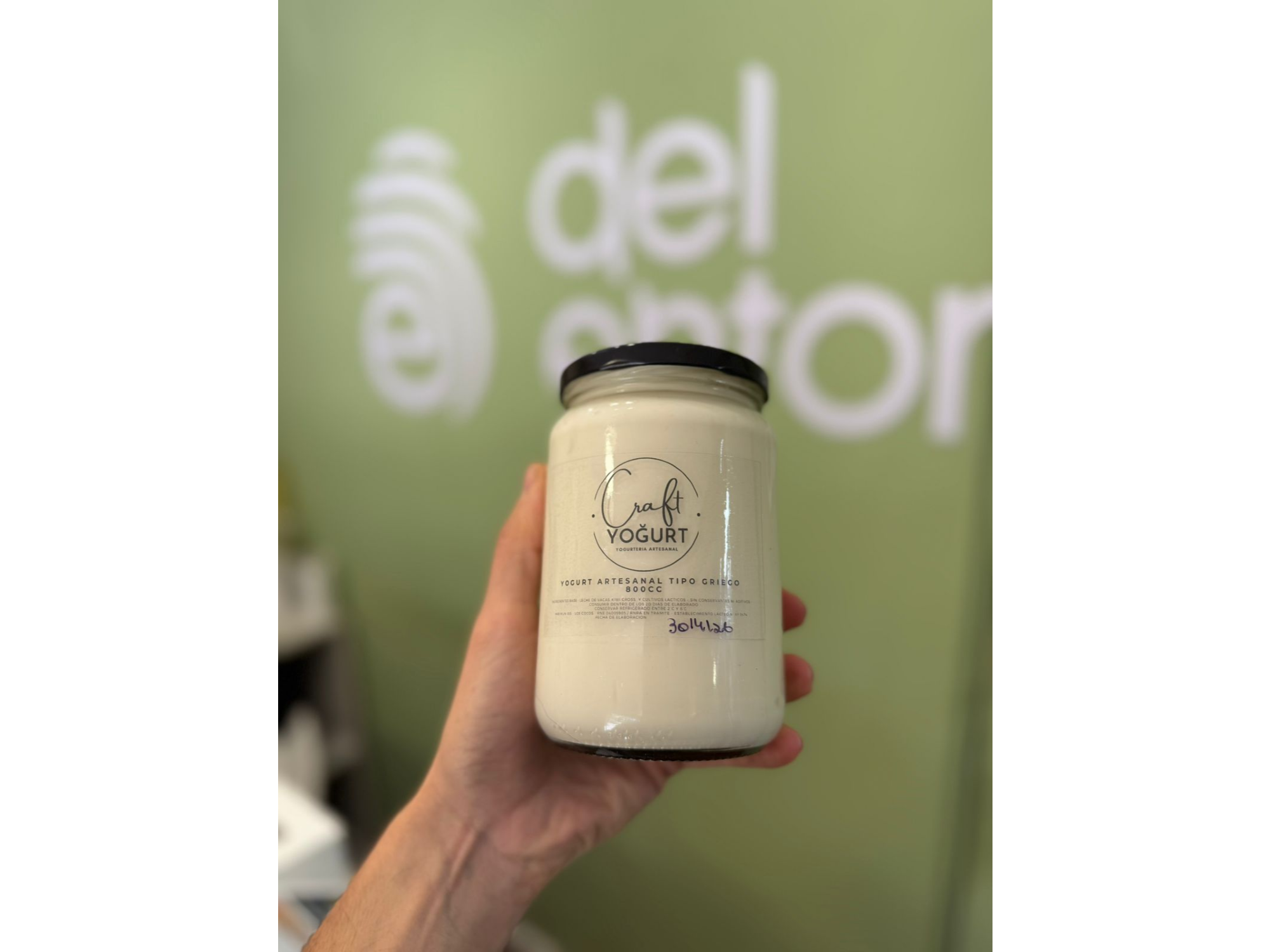 yogurt griego natural xl 800cc - craft