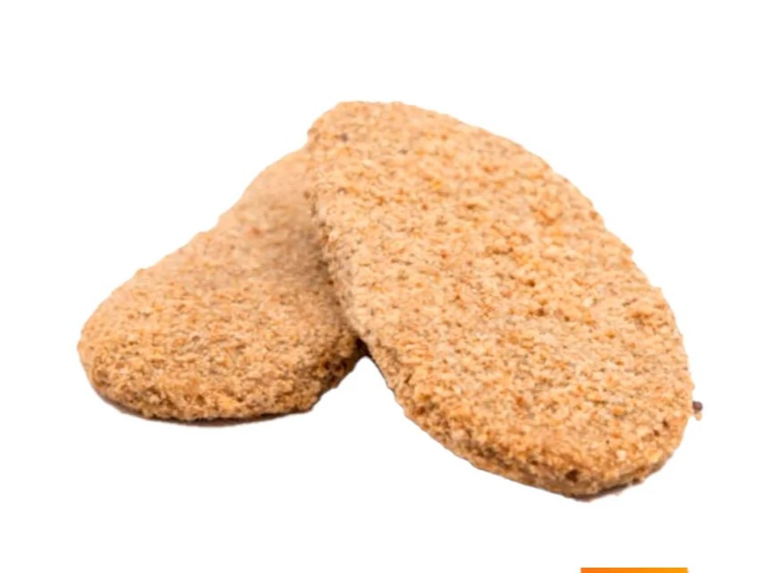 milanesa de soja con espinaca