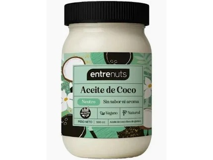 aceite coco neutro x500cc