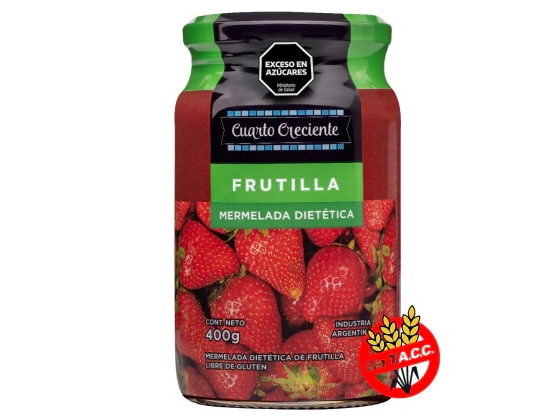 mermelada de frutilla 400g